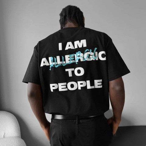 T-shirt Unisex Stampata Slim Fit - Stile Americano